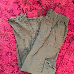 Aerie Green Cargo Pants